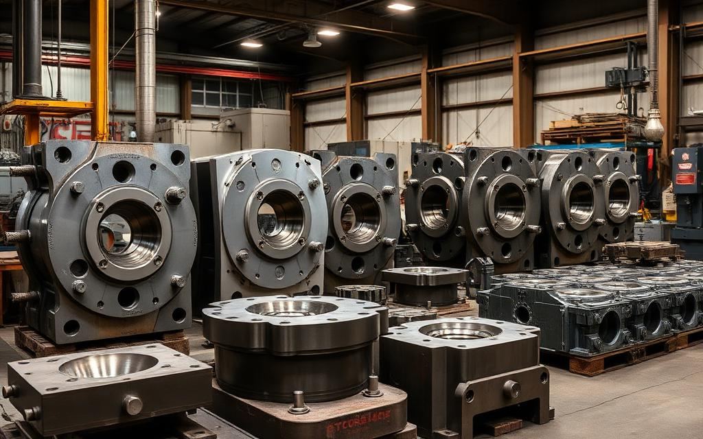 Steel stamping dies and tooling in the MV Auto Parts die shop